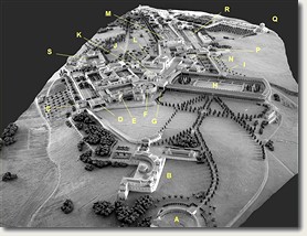 Model of Hadrian's Villa