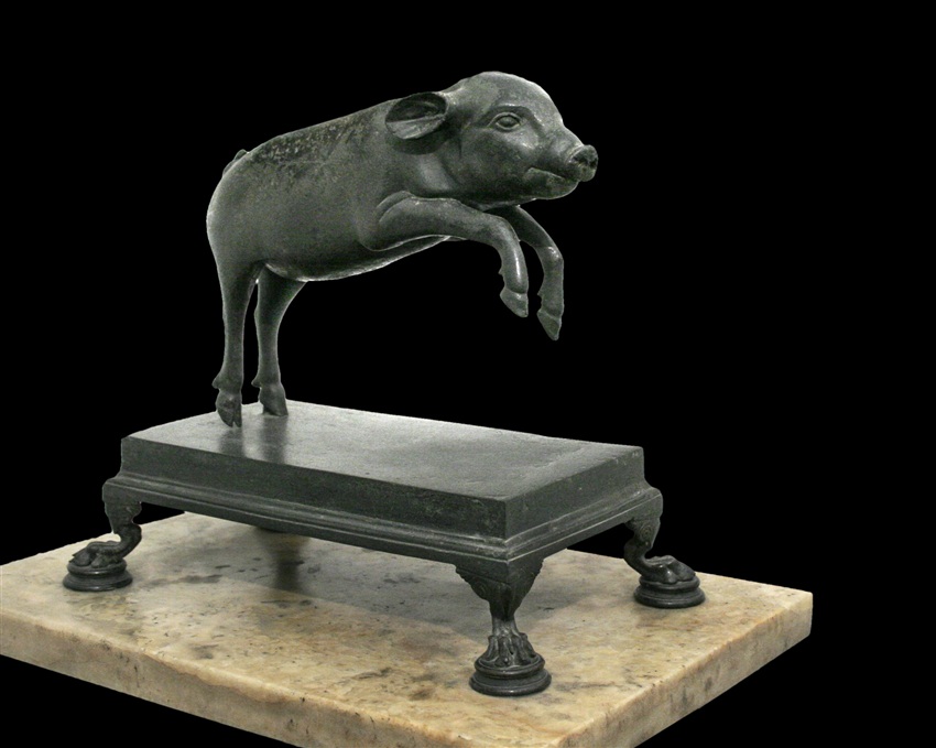 Bronze Pig, Villa of the Papyri, Herculanum