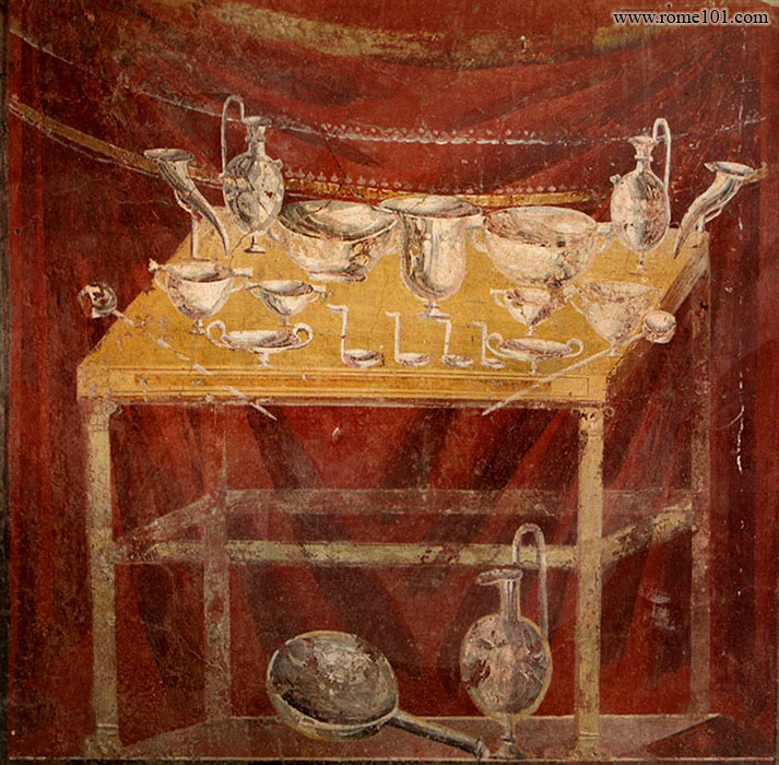 Fresco in Pompeii