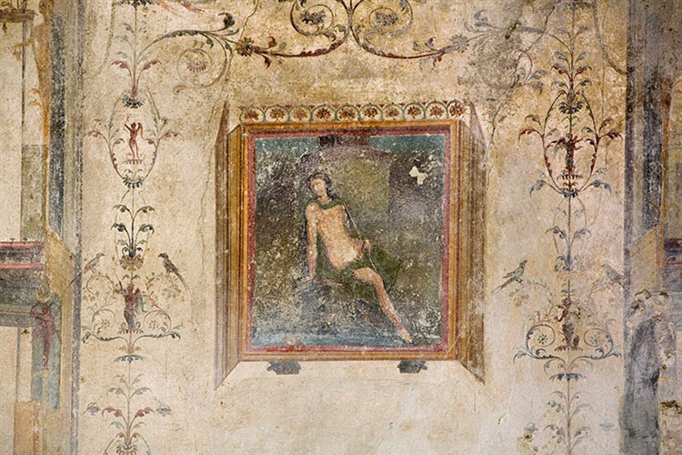 Fresco in Pompeii