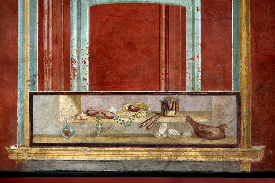 Wall painting from Pompeii (?)         