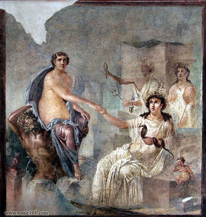 Painting from Temple of Isis, Pompeii (VIII 7.28)         