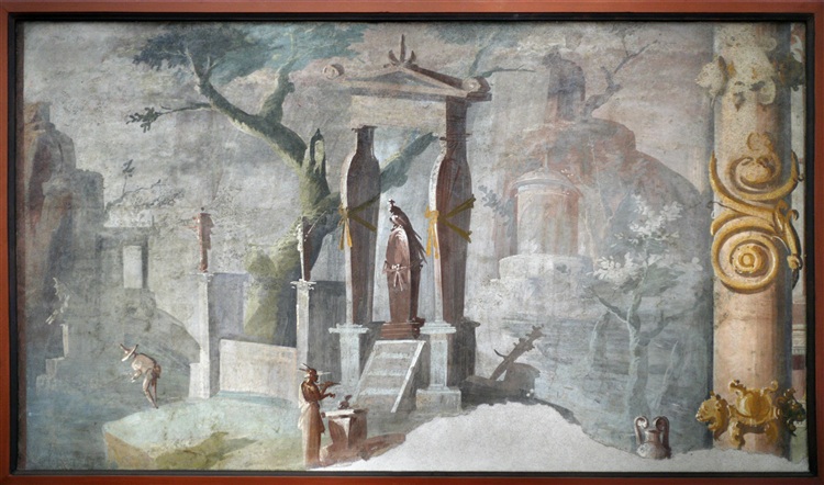 Wall painting from Pompeii