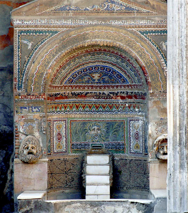 Mosaic, House of the Large Fountain