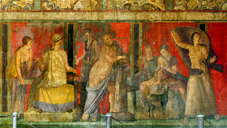 Pompeii, Villa of Mysteries, Room 5