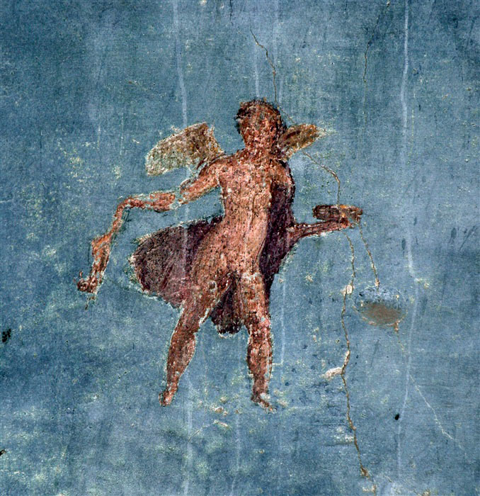 Pompeii Fresco Detail