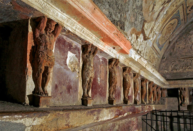 Tepidarium, Forum Baths, Pompeii