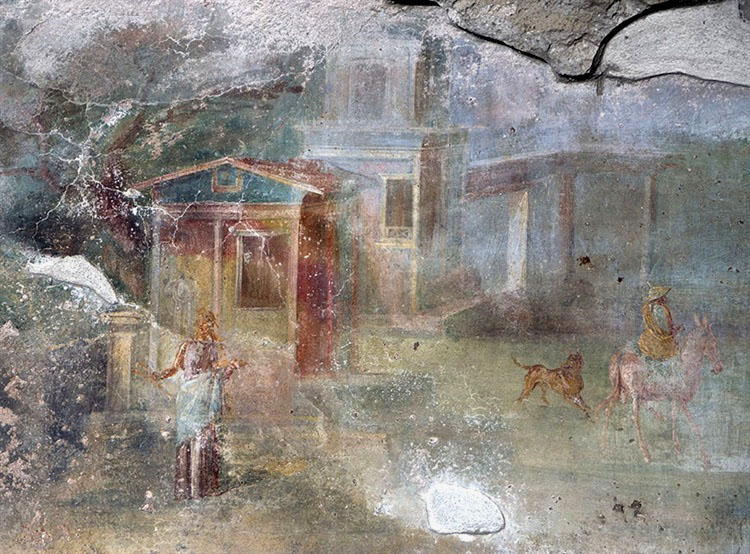 Fresco in Pompeii