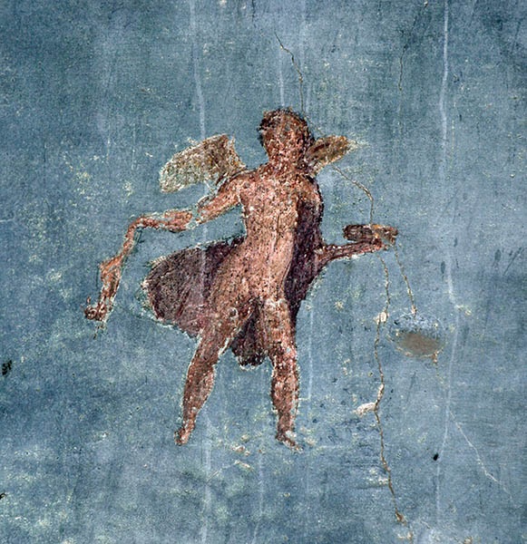 Pompeii Fresco Detail         